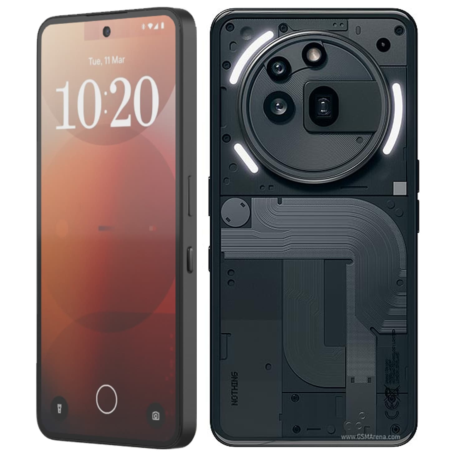 NOTHING Phone (3a) Pro - 12GB RAM & 256GB Storage | Black Color